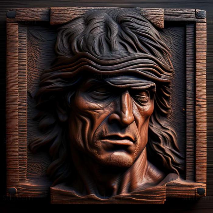 3D model Rambo The Video Game game (STL)